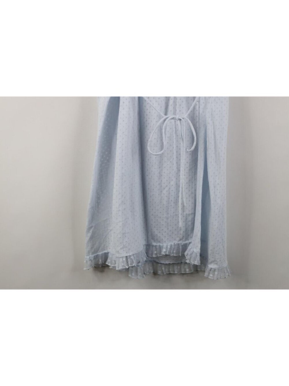 Vintage Y2K Oscar de la Renta Womens XL Babydoll Lace Ruffled Chiffon Night Gown - Picture 13 of 13